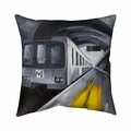 Fondo 26 x 26 in. Subway-Double Sided Print Indoor Pillow FO2795858